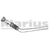 KLARIUS 130431 Exhaust Pipe